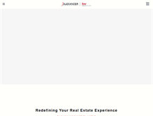 Tablet Screenshot of jalexandergroup.com